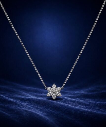 Floral Spark Necklace