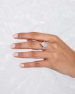 Teardrop Solitaire Ring