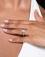 Eternal Pave Oval Ring