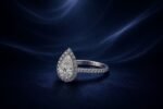 Teardrop Solitaire Ring