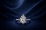 Teardrop Solitaire Ring - Image 2
